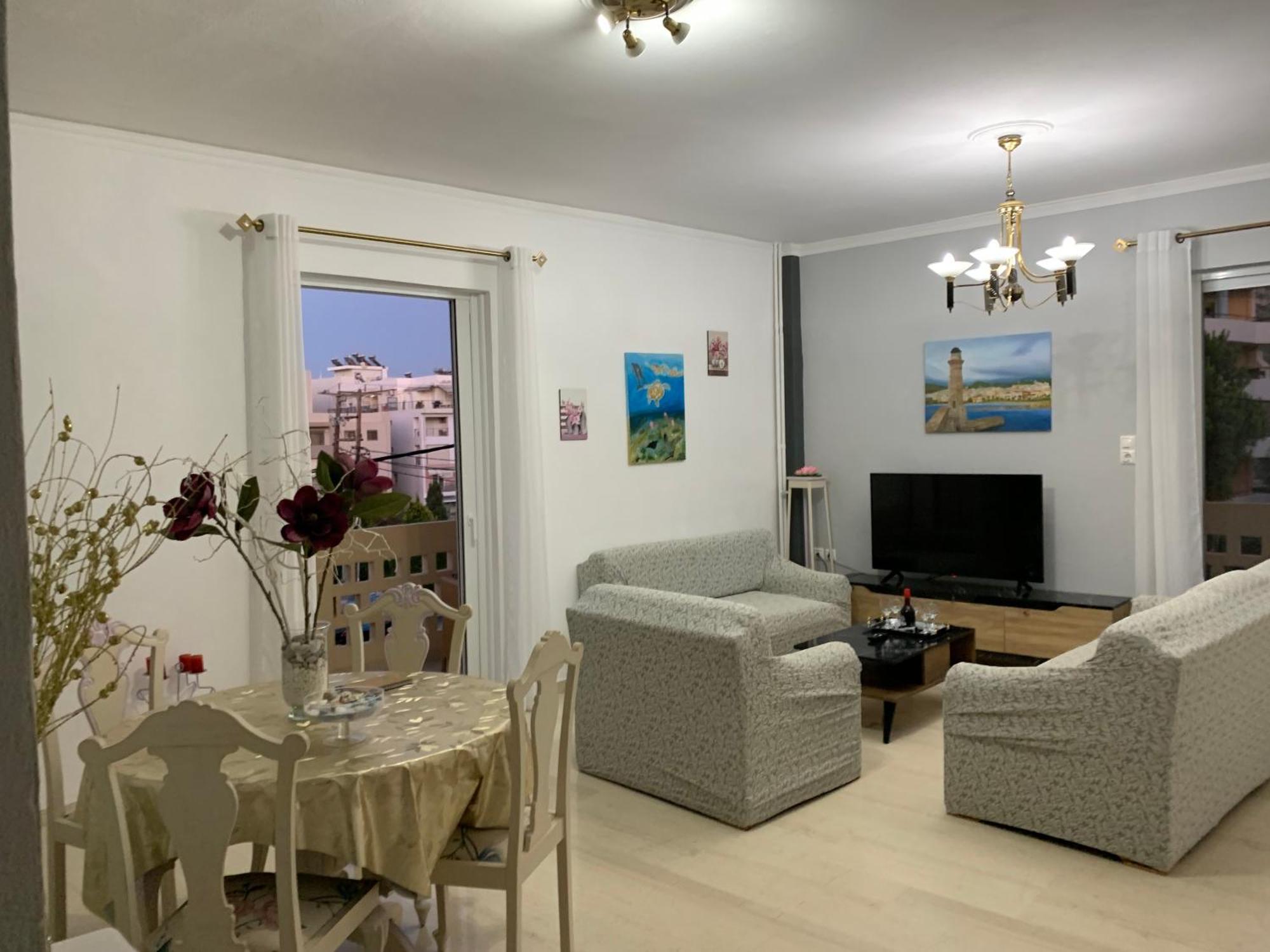"Armens Luxury Home" 3 Minutes From The Beach By Foot Rethymno Exteriör bild